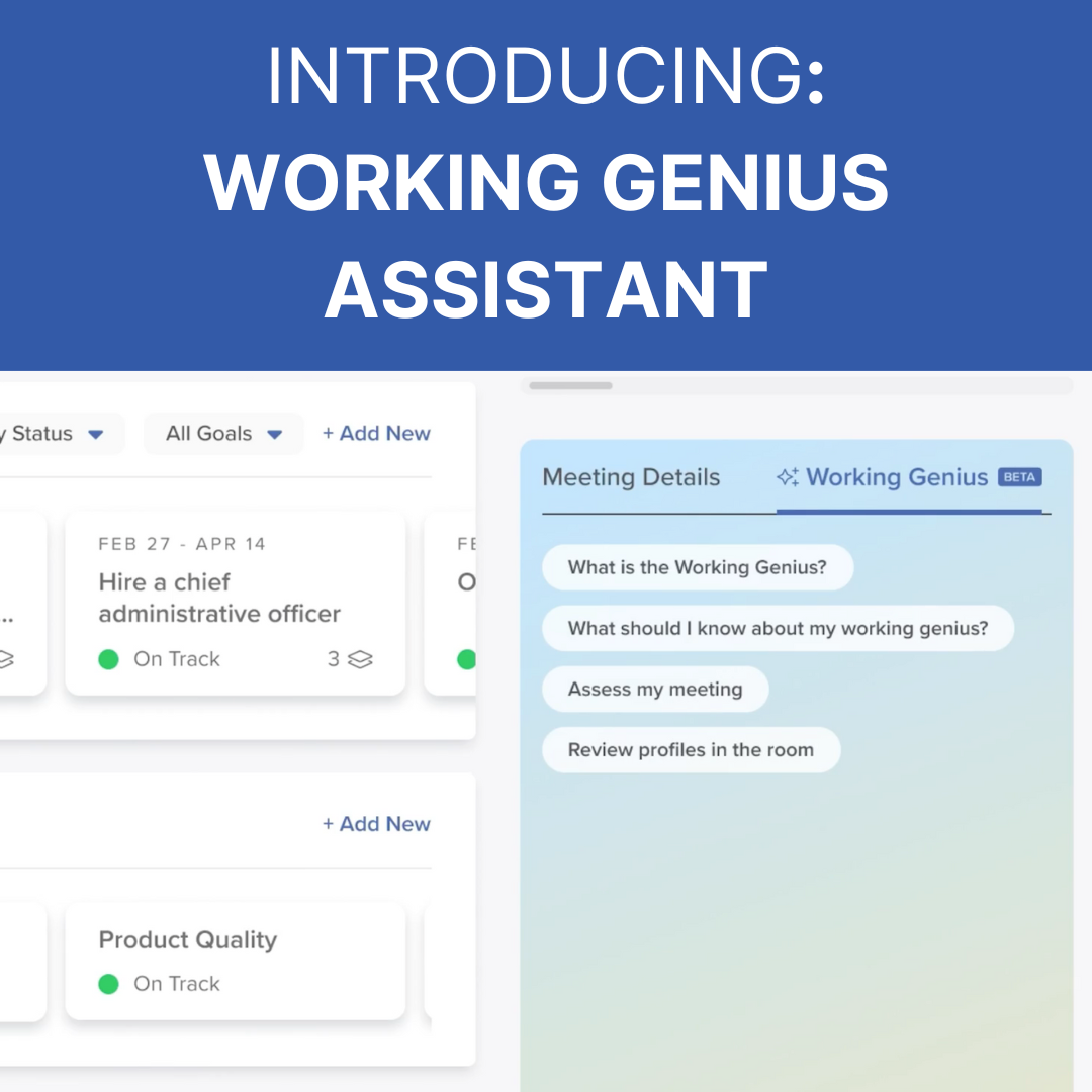 Working Genius Assistant